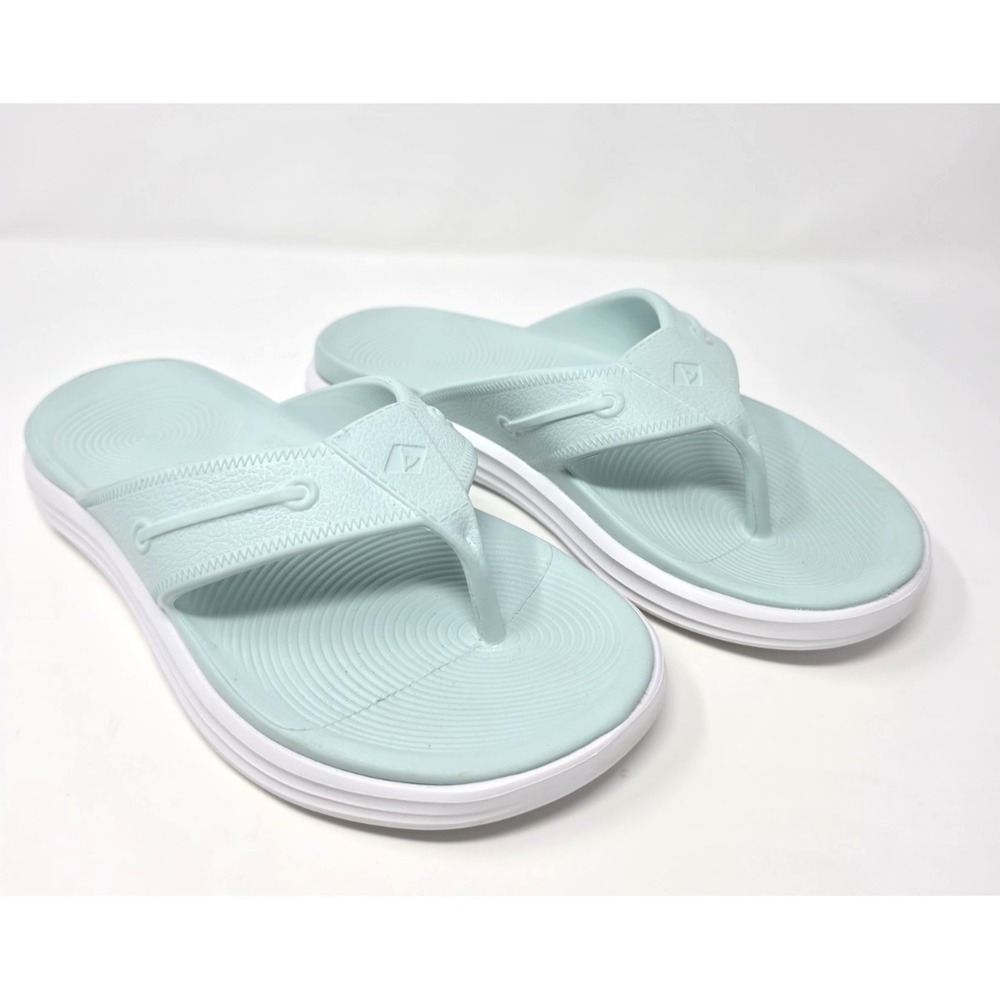 Sperry Windward‎ Float Thong Blue Women's Size 8 NWB